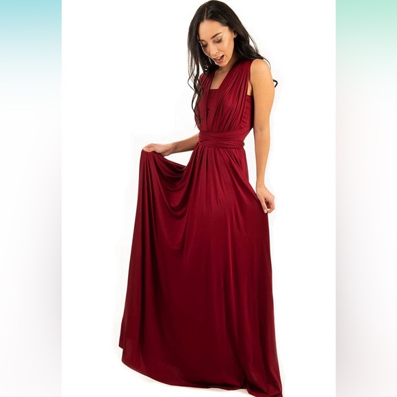 72styles Infinity Dress with Bandeau, Convertible Bridesmaid Dress, Long, Plus - Picture 8 of 16